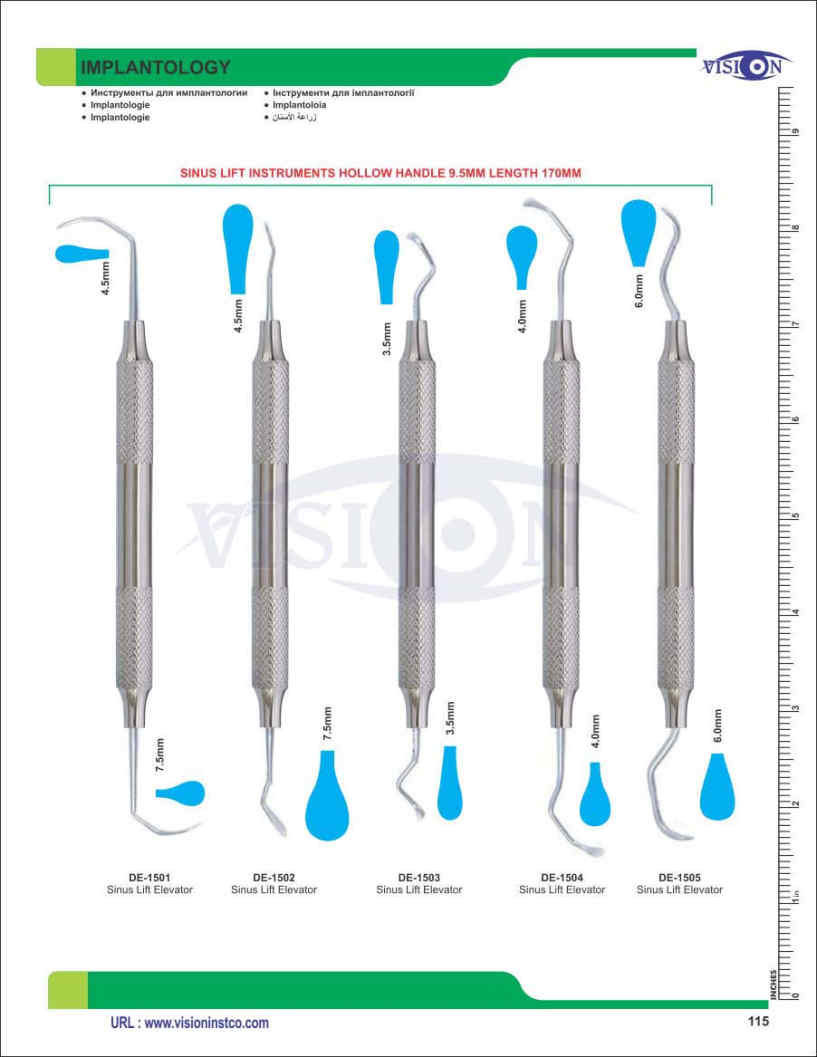 Vision Instruments Company Instruments